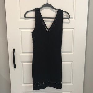 Size Small ASTR Black lace dress